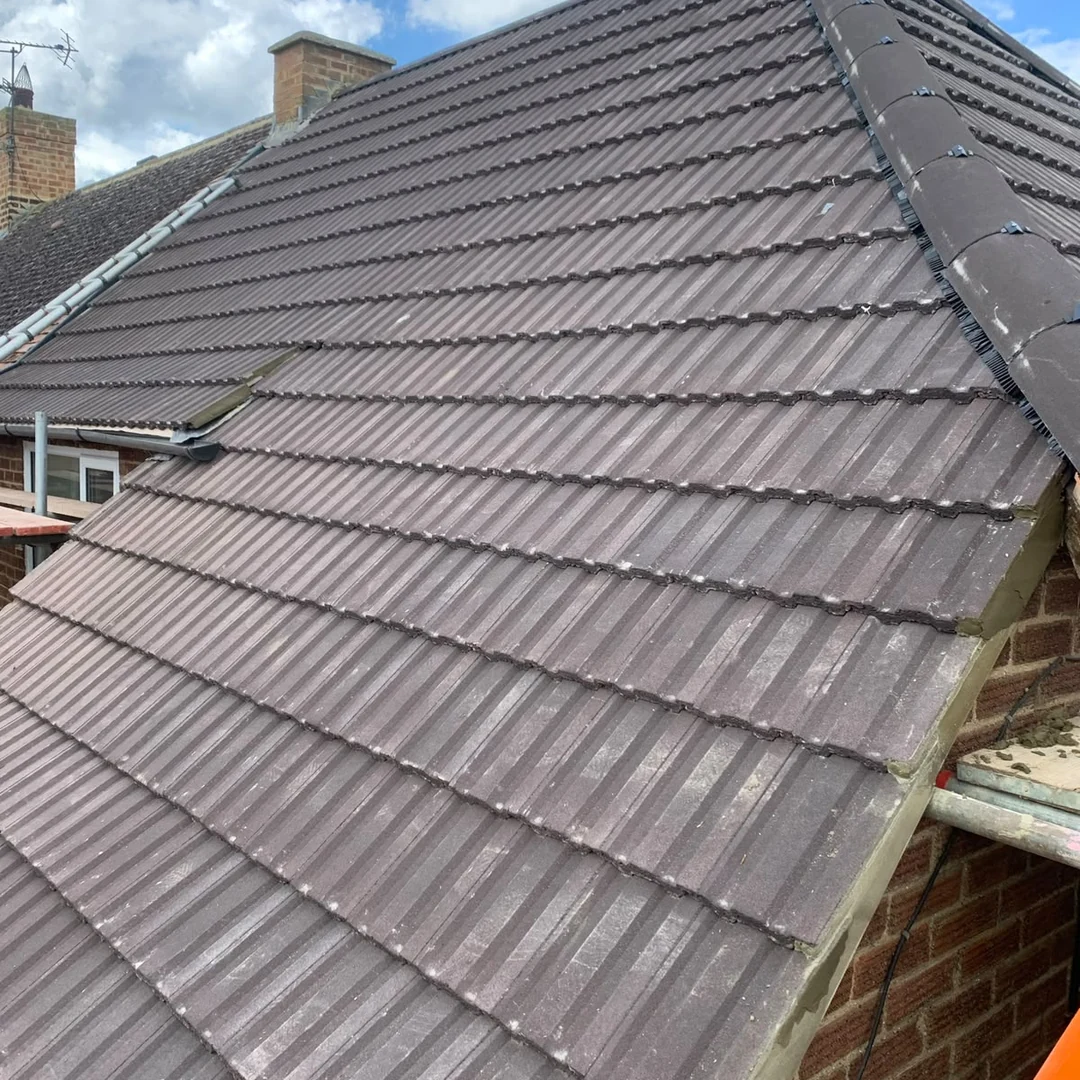 Roofing project completed by E Stanley & Son Roofing