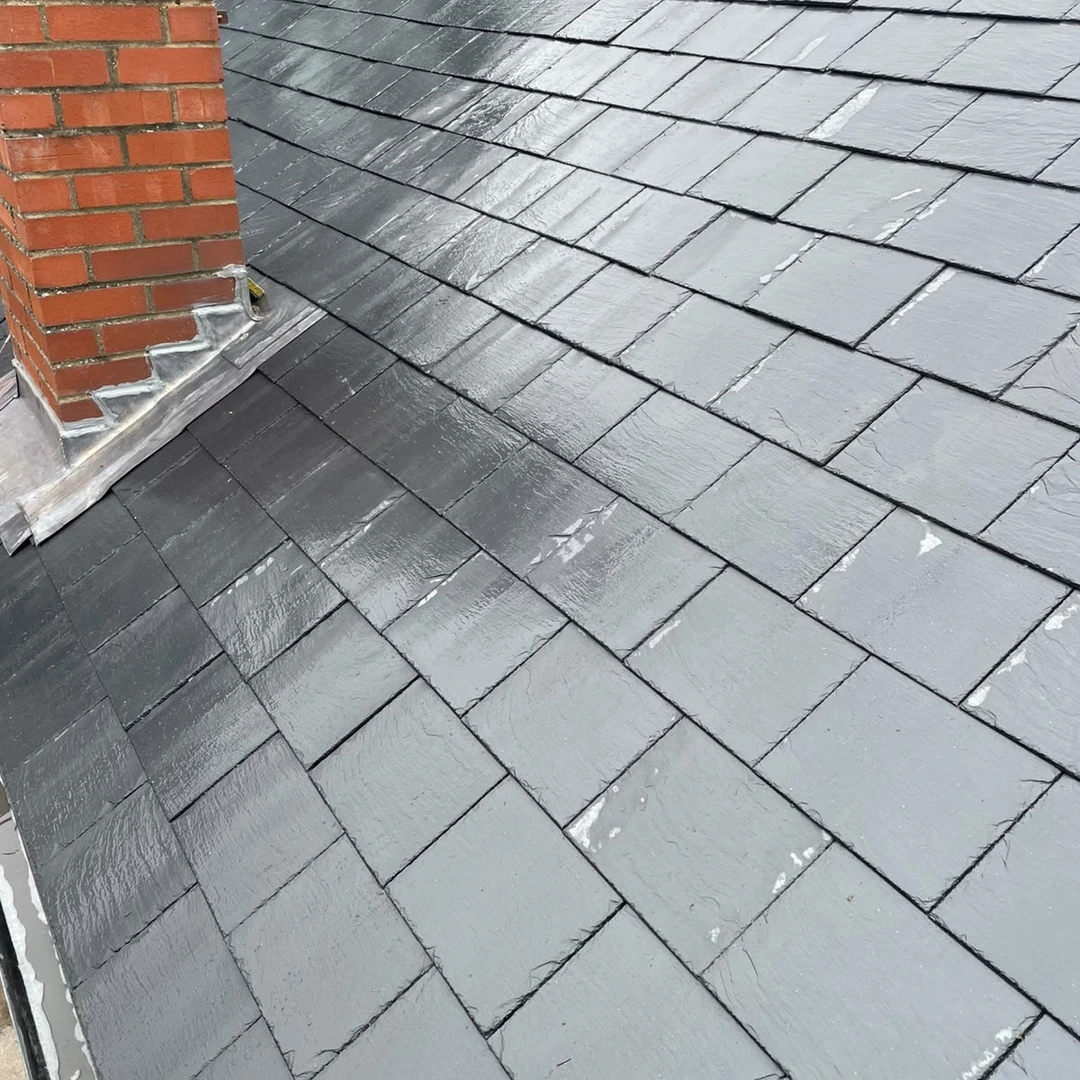 Roofing project completed by E Stanley & Son Roofing